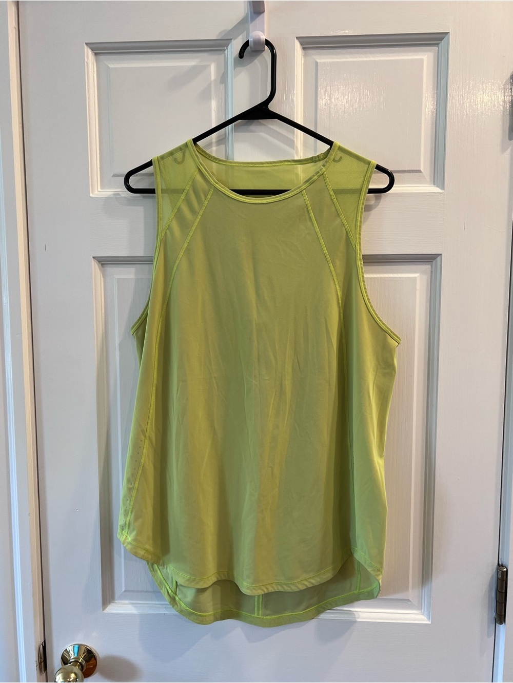 Lululemon Yellow Sculpt Sleeveless Tank Size 12